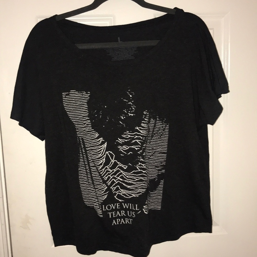Urban outfitters joy division style graphic tee